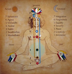 Yoga Nadis Chart