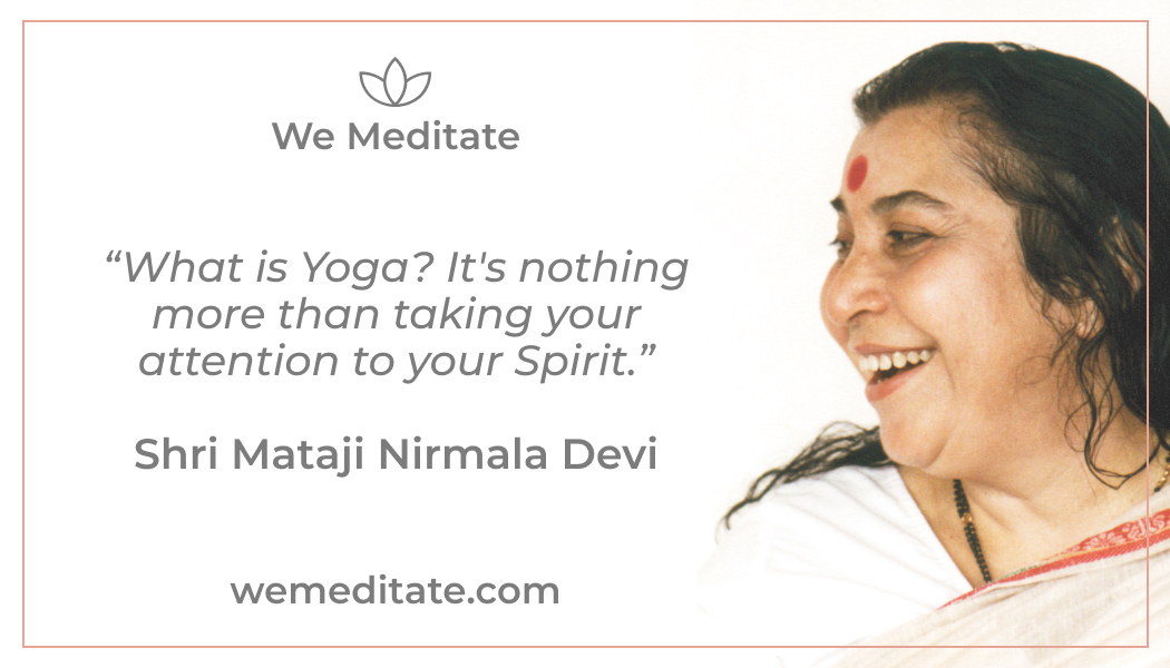 We meditate - Do you as well?